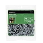 Bulldog Hardware 110 Count #6 x 3/4" Wood Screws