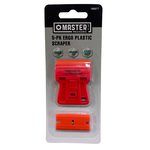 Master Mechanic Ergo Plastic Mini Scraper with 5 Plastic Blades