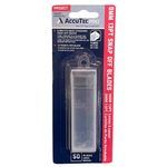 AccuTec Pro 9mm 50 Pack Snap Off Blades in Protective Case