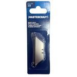 Mastercraft Heavy Duty 10 Pack Utility Blades
