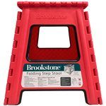 Brookstone Textured Grip Folding Step Stool