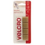 VELCRO 12 Pack Stick Back General Purpose Adhesive Squares