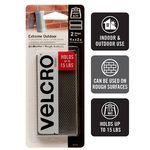 VELCRO 2 Pack 4"x2" Extreme Outdoor Heavy Duty Strips