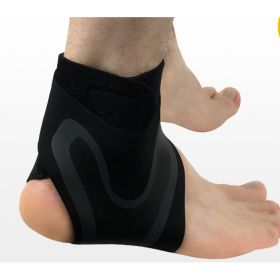 Ankle Support Brace Safety Running Basketball Sports Ankle Sleeves (Option: SM-1pc-Right)